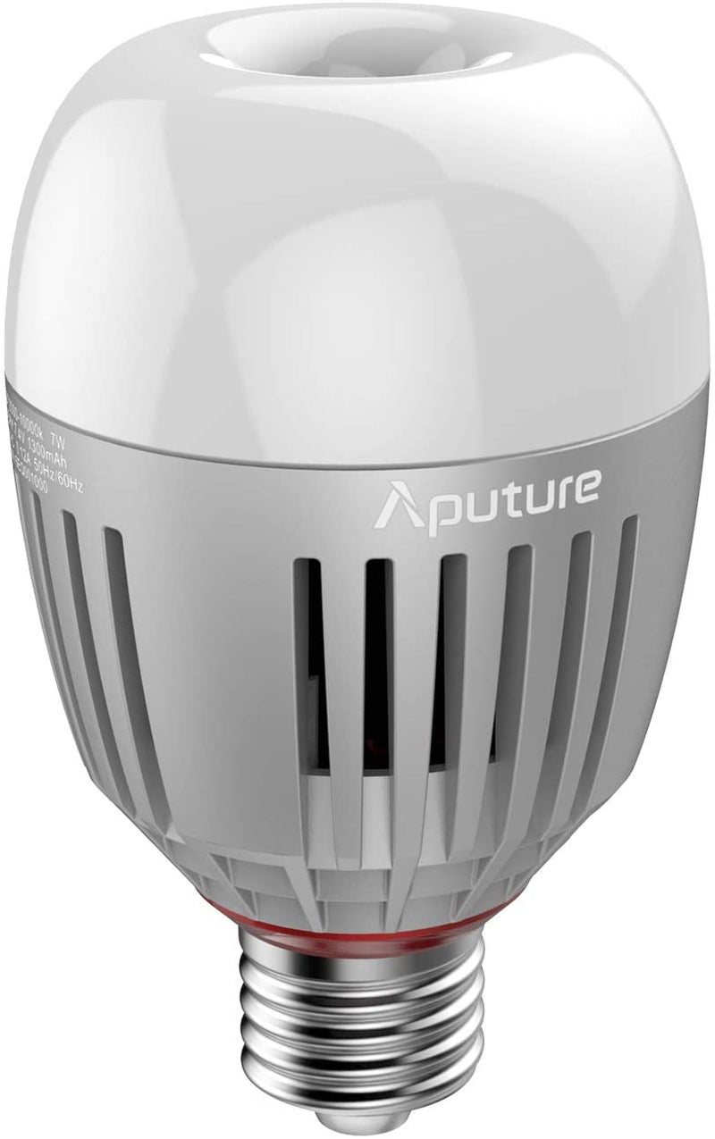 Aputure Accent B7C 7W RGBWW LED Smart Bulb, TLCI 96+ CRI 95+