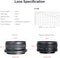 AstrHori 27mm F2.8 II Manual Inner Focus Prime Lens for Fuji, Nikon and Canon Cameras