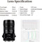 AstrHori 85mm F2.8 Full Frame Tilt Prime Focus Lens