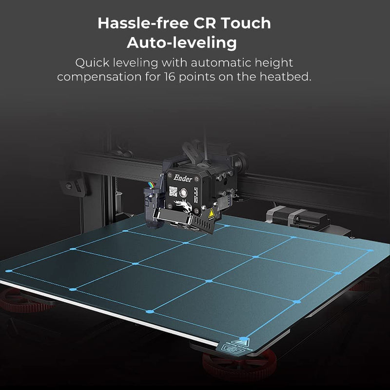 Creality Ender 3 S1 Plus 3D Printer with CR Touch Auto-Leveling Sprite  Direct Extruder High-Precision Dual Z-axis Ender 3D Printers Large Print  Size 