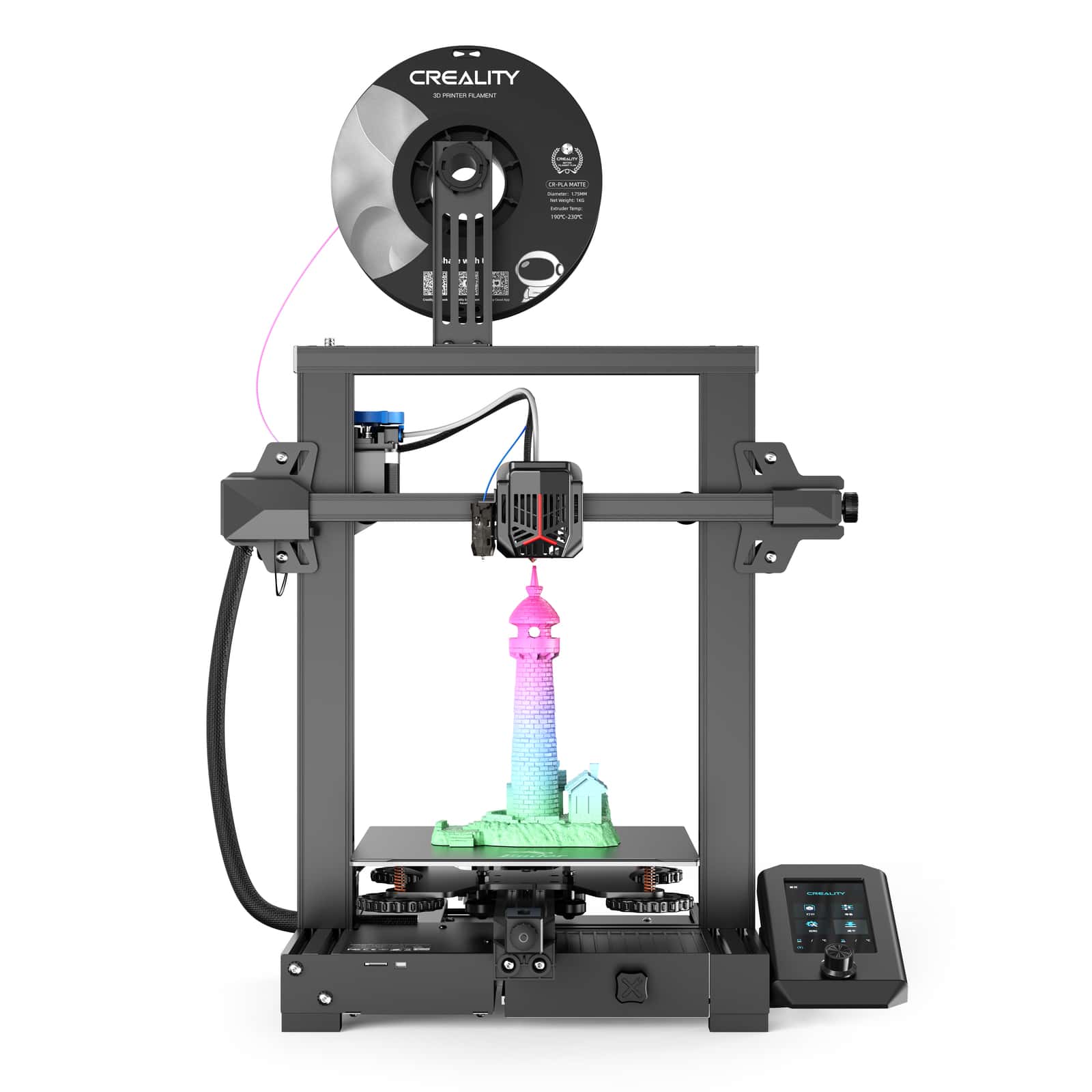 プリンター・複合機 Ender 3 V2 Creality Ender-3 V2 Neo 3D Printer, Upgraded from Ender-3 V2 with