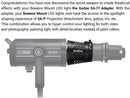 Godox SA-17 Bowens Mount to Godox SA-P Projection Attachment Adapter