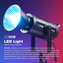 Godox SZ150R, 150W Bi-Color Zoomable RGB LED Video Light