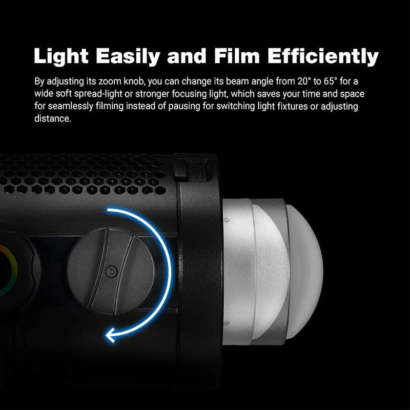 Godox SZ150R, 150W Bi-Color Zoomable RGB LED Video Light