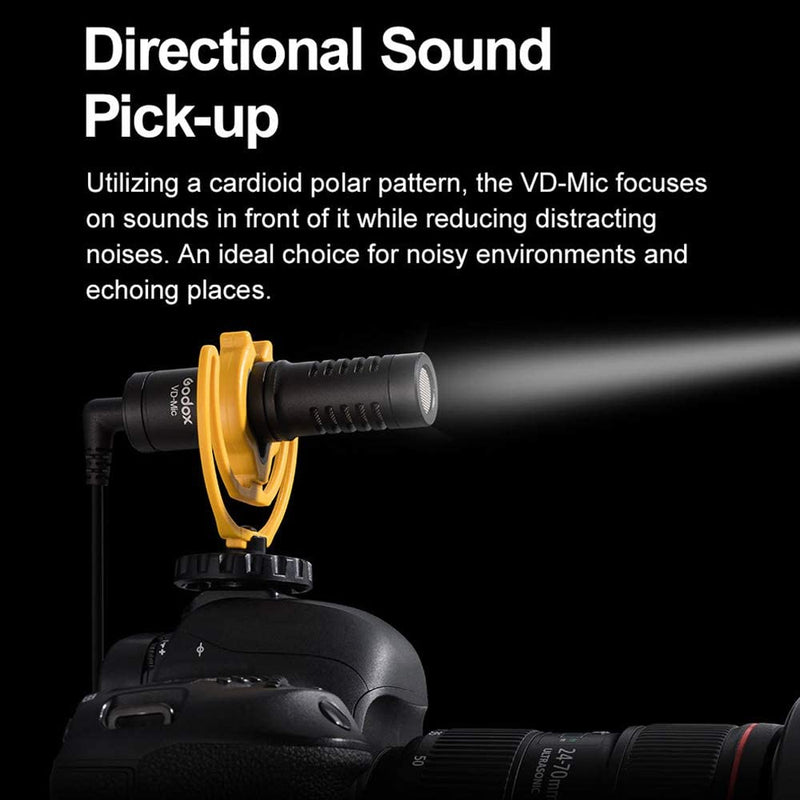 Godox VD-MIC Microphone with Noise-reduction Windshield