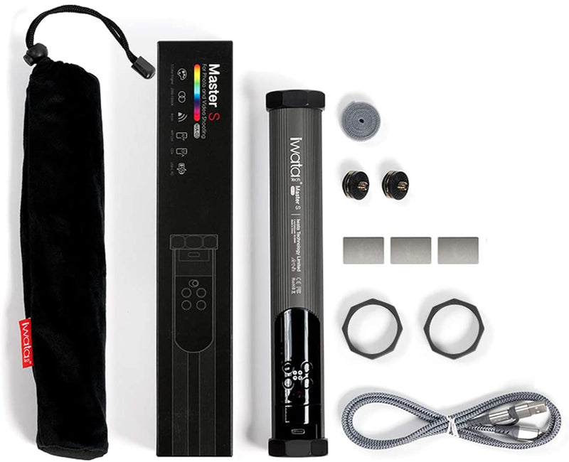 Iwata Master S RGB LED Tube Light Handheld Photography Lighting Stick 2000-10000