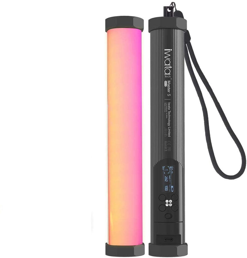 Iwata Master S RGB LED Tube Light Handheld Photography Lighting Stick 2000-10000
