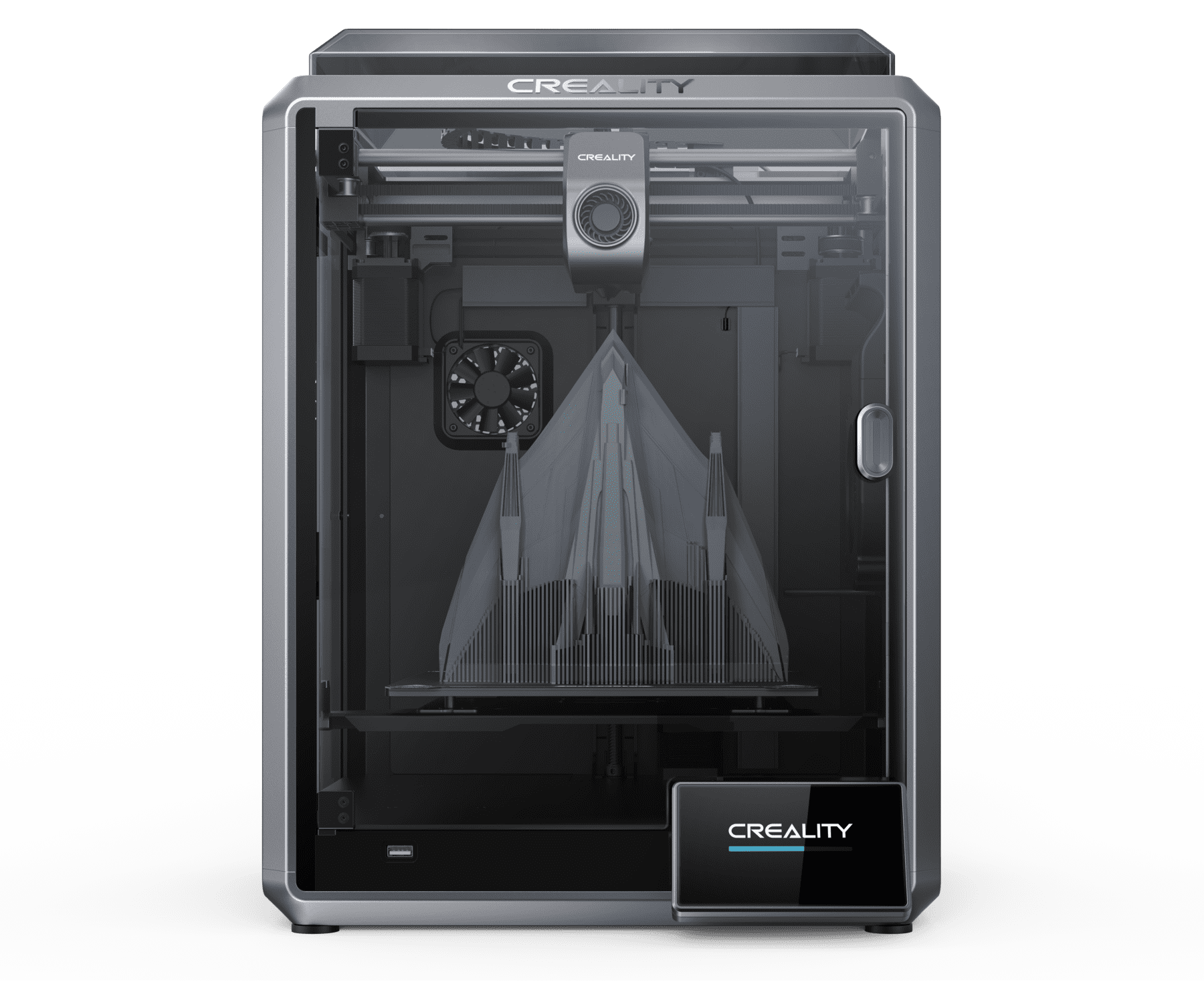  Official Creality K1, FDM 3D Printers 600mm/s Max Speed  20000mm/s² Acceleration Hands-Free Auto Leveling Upgraded Klipper Firmware  Core XY 300℃ High-Temperature Printing