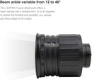 LAOFAS Fresnel Lens Light Modifier with Bowens Mount