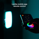 LAOFAS Rainbow Sophomore RGB LED Video Light, CRI95+, 2500K-8500K Adjustable, APP Remote Control, OLED Display with Control Wheel, Built-in Magnets