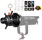 LAOFAS Spotlight Mount Light Modifier with 50mm F1.7 Lens