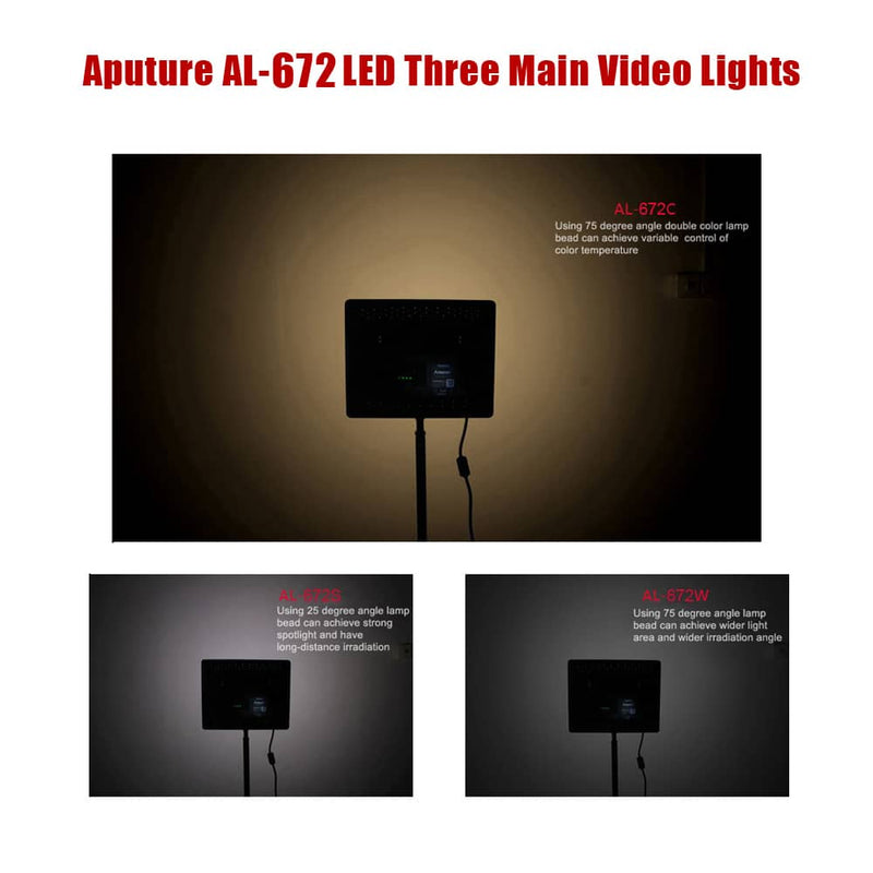 Aputure Amaran HR672S/HR672W Daylight LED Video Light