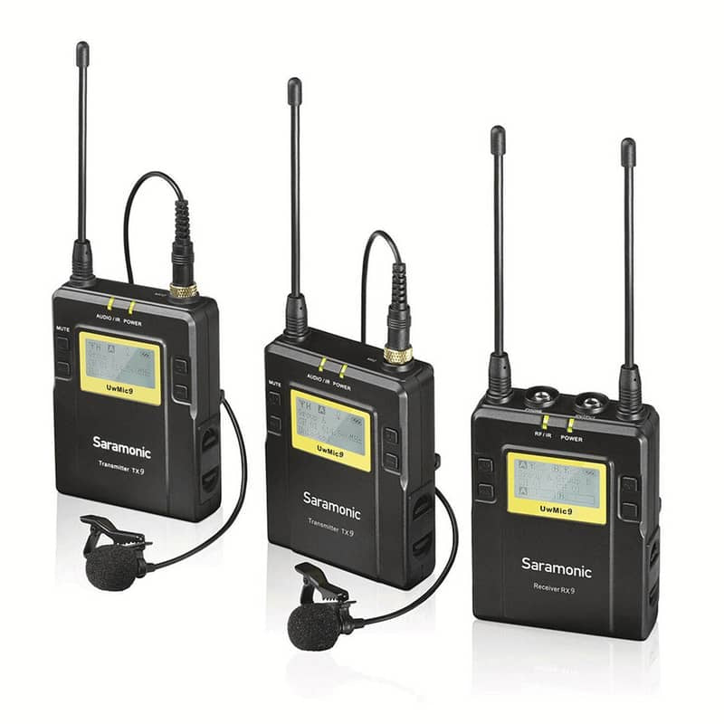 Saramonic UwMic9 Camera-Mount Wireless Omni Lavalier Microphone System