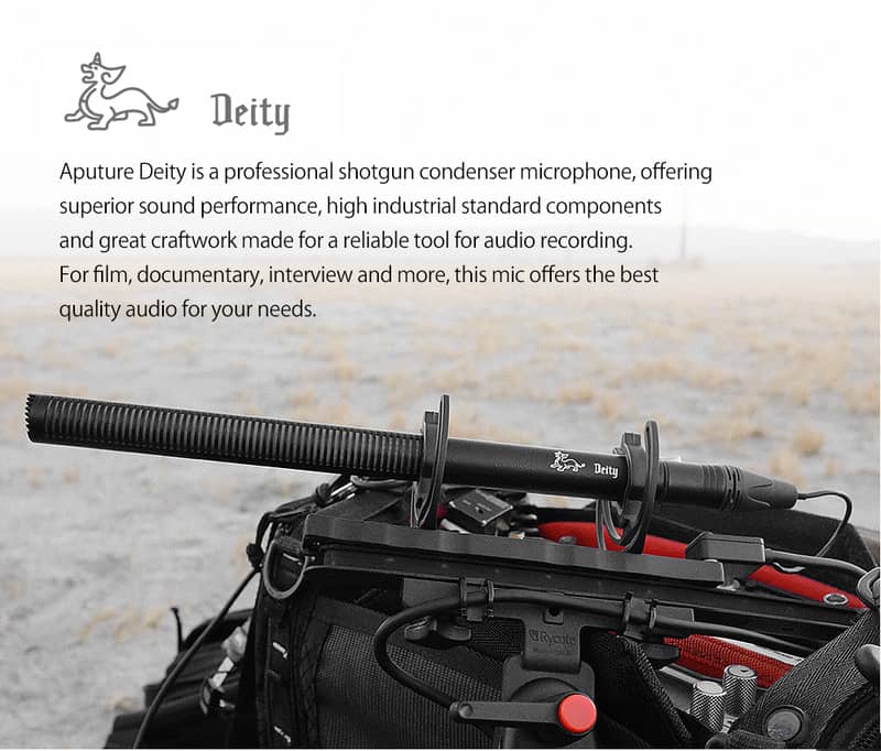 Aputure Deity Shotgun Condenser Microphone -- Sold Out