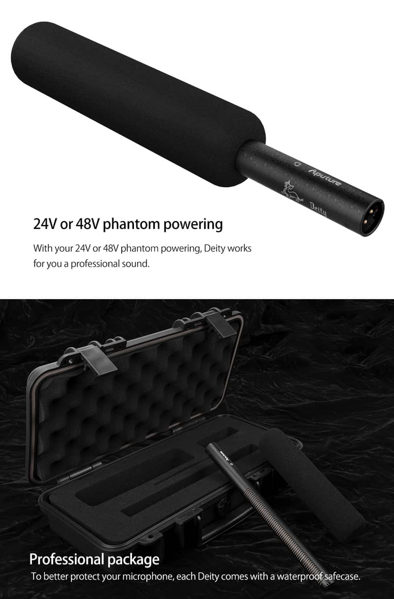 Aputure Deity Shotgun Condenser Microphone -- Sold Out