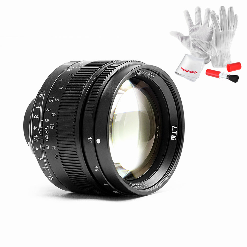 7artisans 50mm F1.1 Full Frame Large Aperture Fixed Lens for Leica Cameras