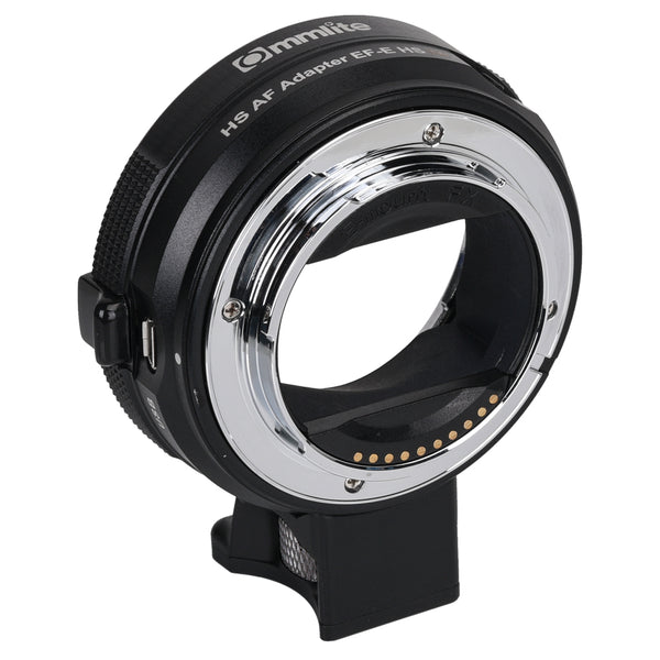 Commlite cm-EF-E HS High-Speed Electronic AF Lens Mount Adapter for Canon EF/EF-S Lens to Sony E-Mount Camera for Sony A9 A7RIII A7RII A6000 A6300 A6500,CDAF & PDAF Functions w/PERGEAR Cleaning Kit