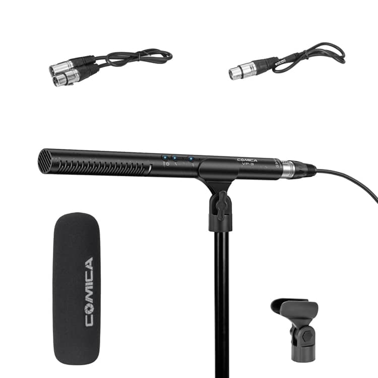 Comica Audio CVM-VP3 Supercardioid Condenser Shotgun Microphone