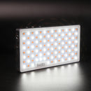 Iwata GL-01 117 LED Bi-Color Dimmable On-Camera Led Video Light, OLED Screen, CRI96+ TLCI98+ Accurate Color, 3000-5500K Adjustable, 2800lux High Brightness, Aluminum Body with PERGEAR Cloth