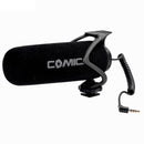 Comica CVM-V30 LITE Video Microphone Super-Cardioid Condenser On-Camera Shotgun Microphone