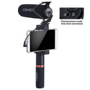 Comica CVM-V30 LITE Video Microphone Super-Cardioid Condenser On-Camera Shotgun Microphone