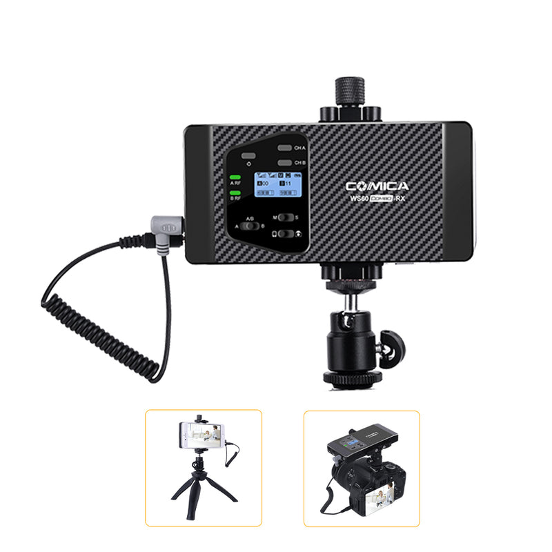COMICA CVM-WS60 Combo Flexible Wireless Microphone