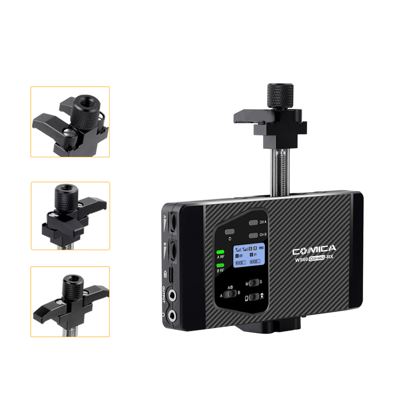 COMICA CVM-WS60 Combo Flexible Wireless Microphone