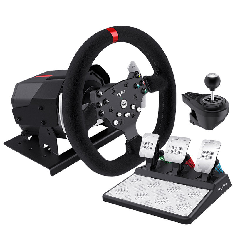 PXN FFB Gaming Steering Racing Wheel for PC/PS4/XBOX One/ and XBOX Pergear