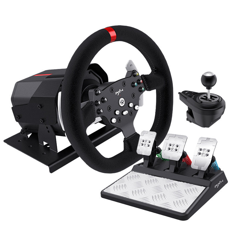 xbox one driving wheel and pedals PXN V10 FFB Gaming Steering Racing Wheel for PC/PS4/XBOX One/ and XBOX Series XIS