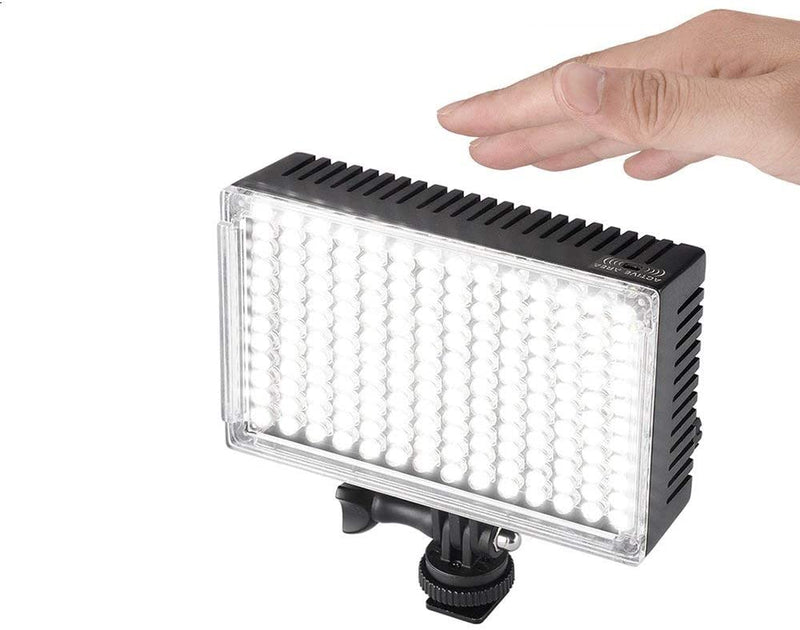 Pergear A168 Motion-Activated Dimmable On Camera Led Video Light Panel
