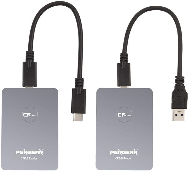 2-in-1 CFExpress Type B kaartlezer en SD-kaartlezer met USB 3.1 (Gen 2) 10 Gbit/s, SD/CF Express Type-B Memory Card Reader Adapter voor Windows/Mac/Linux/Android met USB-C en USB-A-kabel 2-in-1 CFExpress Type B kaartlezer en SD-kaartlezer met USB 3.1 (Gen 2) 10 Gbit/s, SD/CF Express Type-B Memory Card Reader Adapter voor Windows/Mac/Linux/Android met USB-C en USB-A-kabel