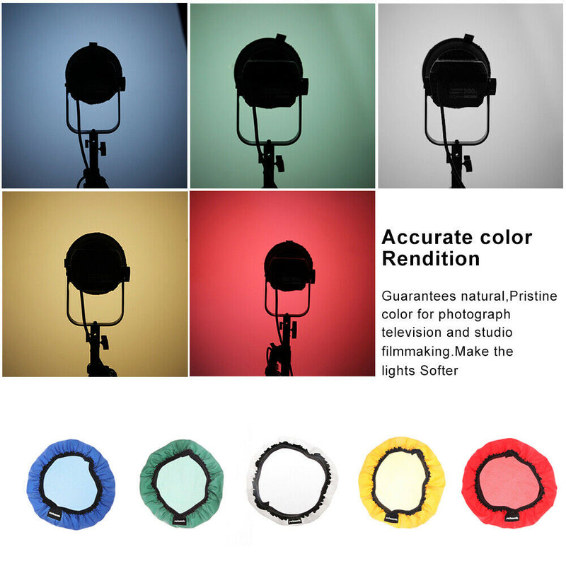 Pergear Diffusers Color Filters for Godox SL60W SL150W SL200W VL150 VL200 VL300