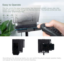 Pergear Mini Portable Adjustable Teleprompter for Smartphone iPhone DSLR Recording