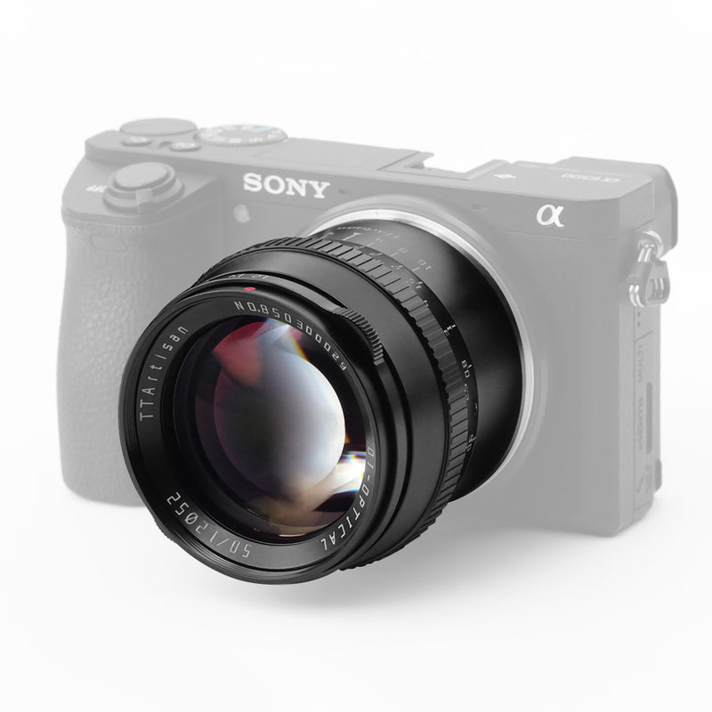 TTArtisan 50mm F1.2 Lens for Sony E-Mount Cameras – Pergear