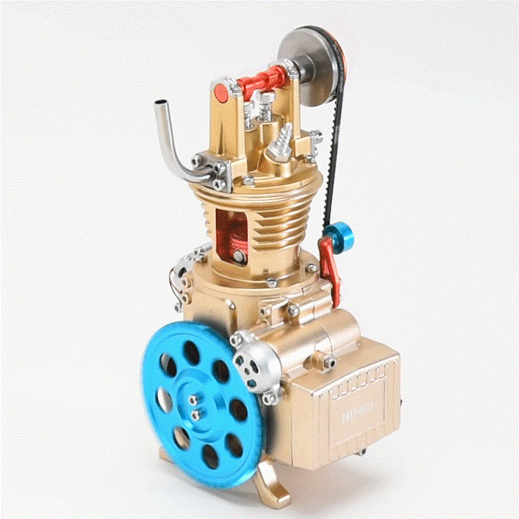 Teching Scale Model Engine Cylinder Full Aluminium Craftsmen Car Engin ...