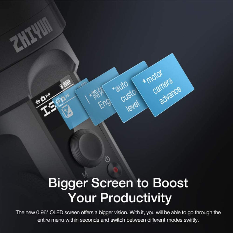 Zhiyun Crane 2S 3-Axis Handheld Gimbal Stabilizer for DSLR and Mirrorless Cameras