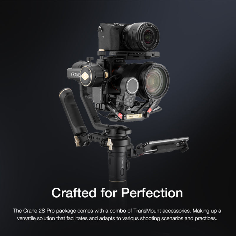 Zhiyun-Tech CRANE 2S Gimbal Estabilizador Profesional