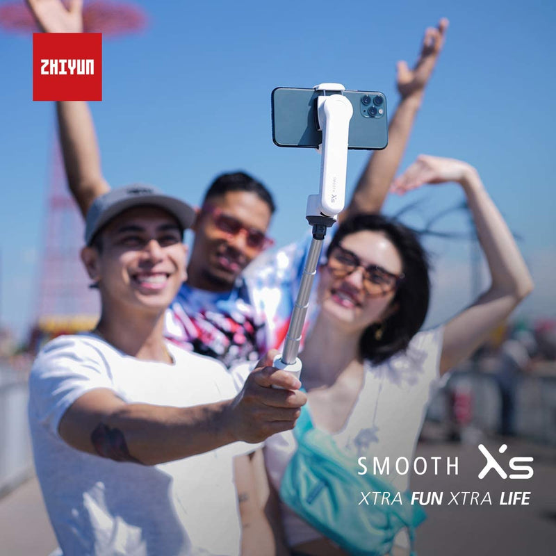 Zhiyun Smooth-XS Foldable Smartphone Gimbal Stabilizer Selfie Stick Vlog Youtuber