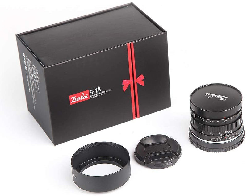 Zonlai 35mm F1.6 Manual Fixed Lens for Sony E-Mount Cameras