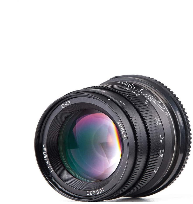 Zonlai 50mm f1.4 Large Aperture Zoom Lens