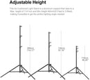 Laofas  Heavy-Duty Air-Cushioned Aluminum Light Stand