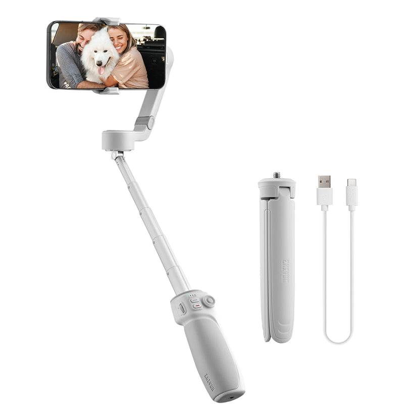 Zhiyun Smooth Q4 Smartphone Gimbal Stabilizer, With 215mm Built-in Extension Rod